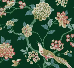 Coordonné Bird Song Emerald -