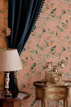 Coordonné Birds Prosperity Rose -