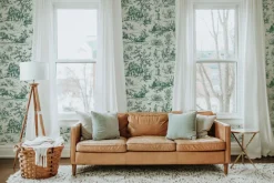 Coordonné Bucolic Toile Emerald -