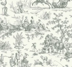 Coordonné Bucolic Toile Steel -