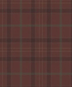 Coordonné Check Burgundy -