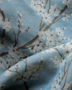 Coordonné Cherry Blossom Turquoise -