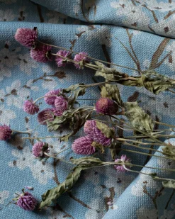 Coordonné Cherry Blossom Turquoise -