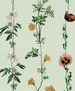 Coordonné Climbing Flowers Melon -