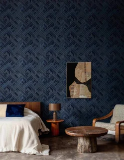 Coordonné Hexagonal Ultramarine -