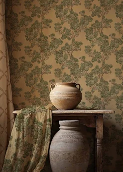 Coordonné Ivy Garland Prune -