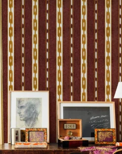 Coordonné Kente Wine -