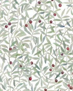 Coordonné Leaf Craze White -