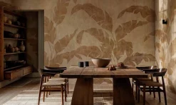Coordonné Leaves Shadow Camel -