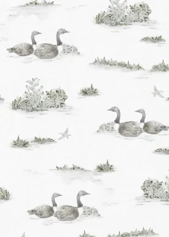 Coordonné Mallard-Duck Silver -