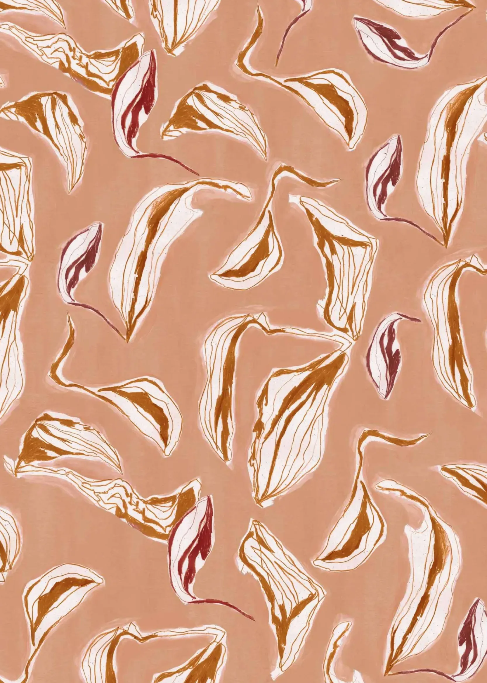 Coordonné Moroccan branches Pink -