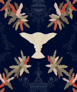 Coordonné Neorococo Navy -