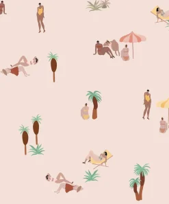 Coordonné One Day at the Beach Pink Sand -