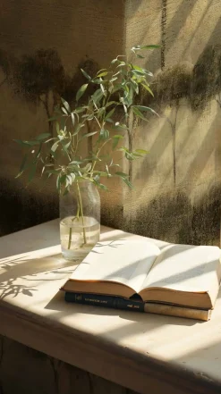 Coordonné Ourika Trees Pistachio -