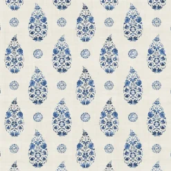 Coordonné Paisley Blue -