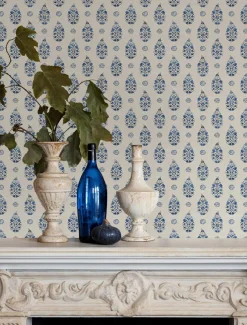 Coordonné Paisley Blue -