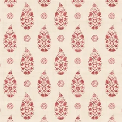 Coordonné Paisley Red -