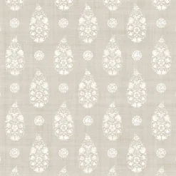 Coordonné Paisley Taupe -