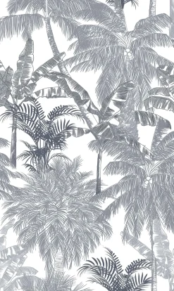 Coordonné Palms Plomo -