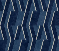 Coordonné Parallels Ultramarine -