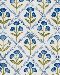 Coordonné Poppy Blue -