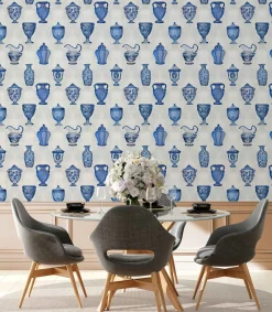 Coordonné Porcelaine Cobalt -