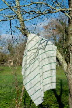 Coordonné Rolling Stripes Mint -