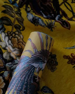 Coordonné Sacred Pheasants Amber -