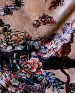 Coordonné Sacred Pheasants Rose -