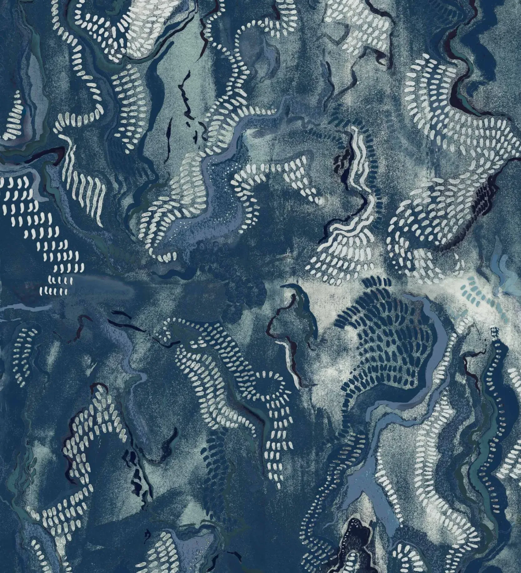 Coordonné Timeless stones Blue -