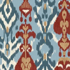 Coordonné Uzbek Blue -
