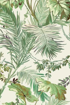 Coordonné Vegetable White -