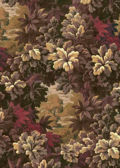 Coordonné Verdure 16TH Vermillion -
