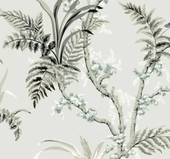 Coordonné Wild Ferns Steel -
