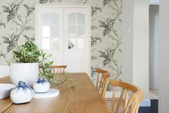 Coordonné Wild Ferns Steel -