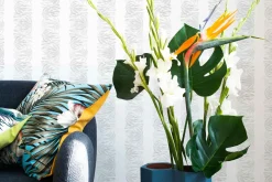 Coordonné Wild stripes silver -