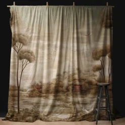 Coordonné Xi Hu Lake Tapestry Amber -