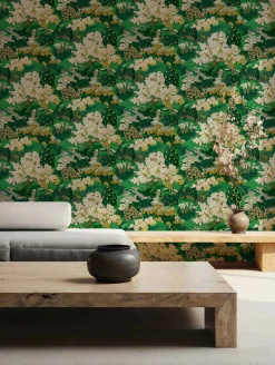 Coordonné Yu Garden Emerald -